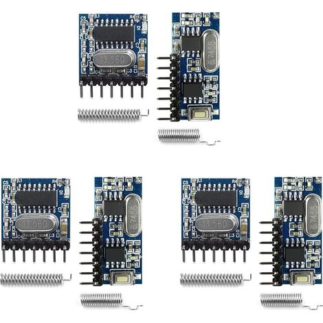 RX480E 433 MHz Module RF émetteur et récepteur 4 canaux EV1527 (1/5)