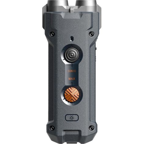 Entrenador ultrasónico portátil para perros: dispositivo antiladridos para exteriores con linterna LED. (1/5)