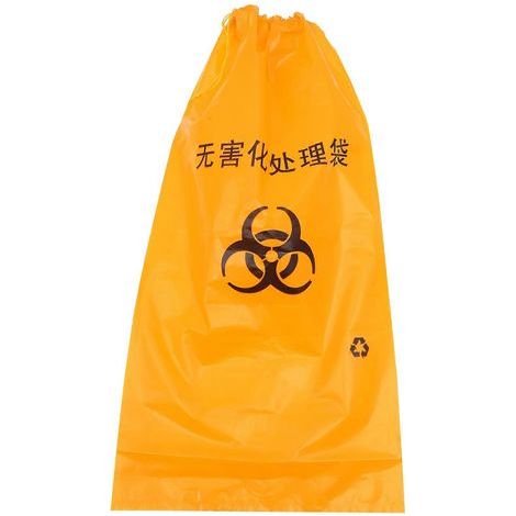 Veterinärbeutel aus Polyethylen für die postmortale Tierverwesung (120 x 60 cm) – 120,00 x 60,00 x 0,25 cm – Orange (1/4)