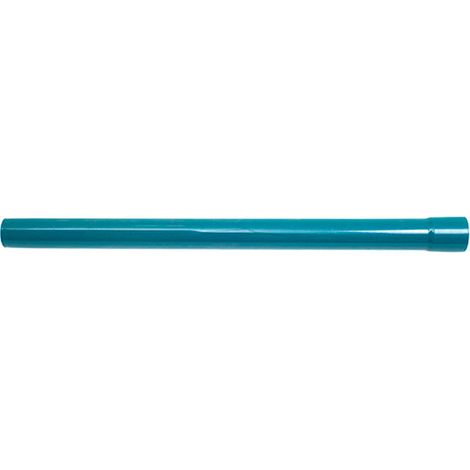 451244-9 Tubo dritto in plastica 28 x 465 mm, blu