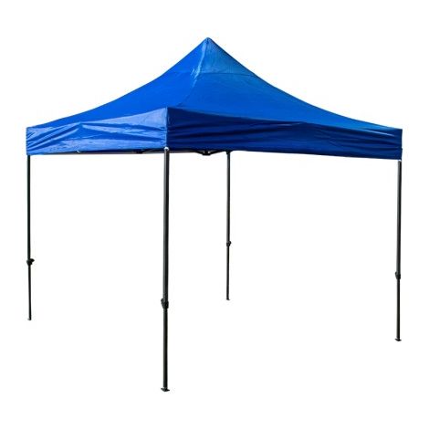 Carpa Plegable Metal Galvanizado 3x3m - Azul, ACCUMASTER (1/5)