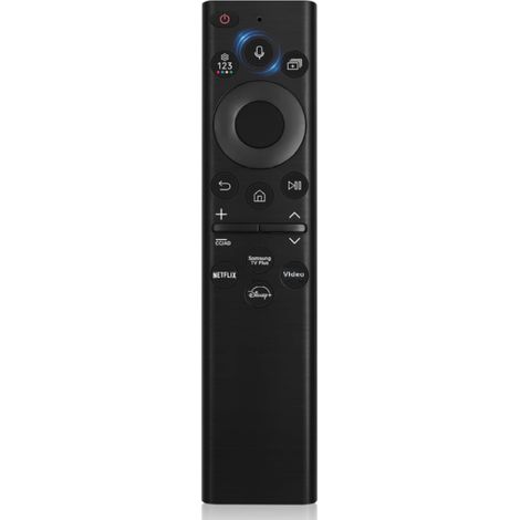 1 Télécommande de remplacement, commande vocale, compatible Samsung Crystal Neo 4K 8K, piles AAA (1/5)