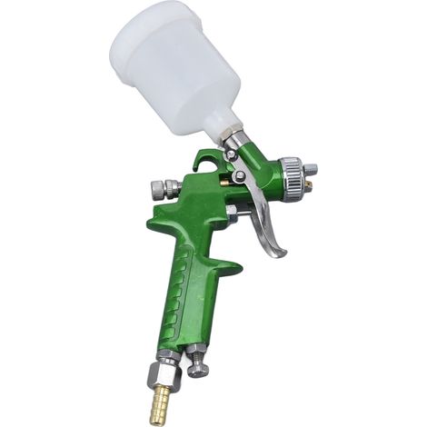 Pistolet à peinture H2000 Air Painter, petit pistolet à peinture à air comprimé, pulvérisation de peinture manuelle à haute atomisation (1/5)