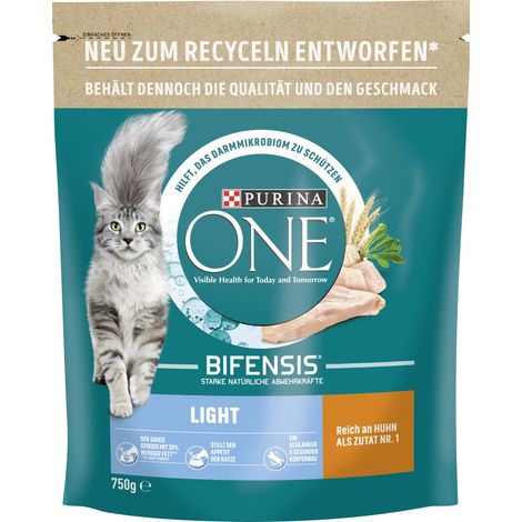 Purina ONE Light reich an Huhn und Weizen 750 g