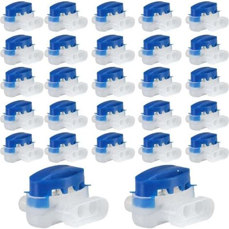 40 Stück Original Gel-gefüllte Kabelverbinder für Mähroboter, 314 wasserdichte Verbinder für Automower Mähroboter – wasserdicht, sicher, kein Abisolieren erforderlich