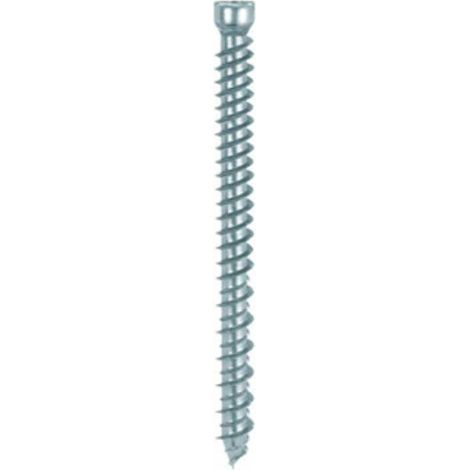 100 x VITE P/CALCESTRUZZO TC TX-30 7,5X132MM ZINCATA