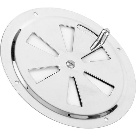 Aération marine ronde 5 pouces en inox, grille papillon pour bateau, yacht, camping-car, plaque de sortie d'air étanche, 1 pièce (1/5)