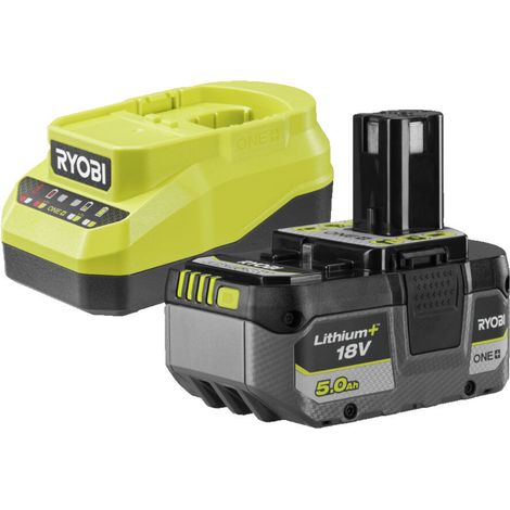 255396 Ryobi Caricabatterie + Batteria IN2 RC18120A-150 (1/2)