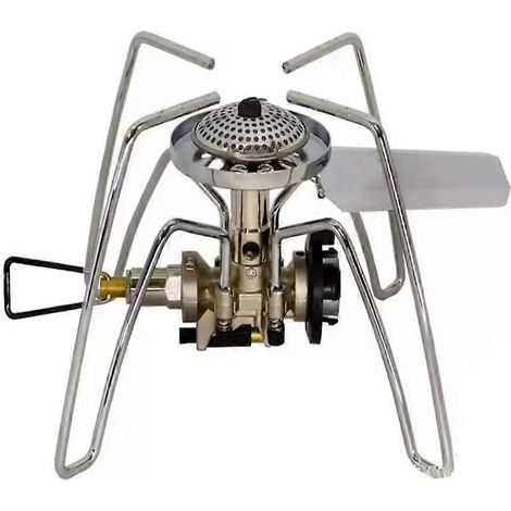 Ultraleichter Gaskocher für Camping, geteilter Spider-Gasbrenner, einteiliger Gaskocher mit einer Flamme (1/5)