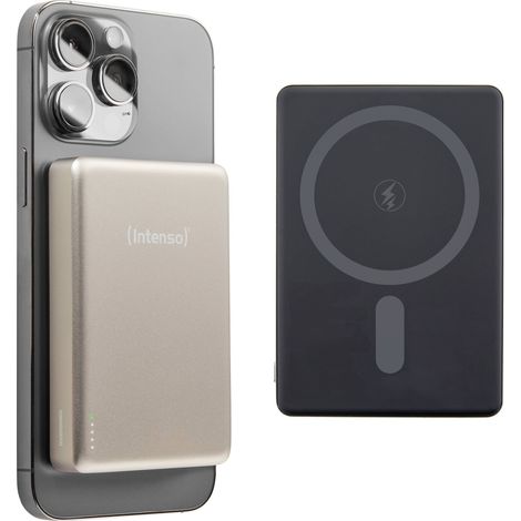 Intenso Intenso Power Bank MW10000 champagne Powerbank (batterie supplémentaire) 10000 mAh Power Delivery LiPo USB-C® champagne W881193 (1/4)