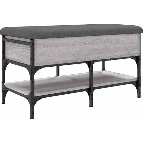 Maison Exclusive - Schuhbank Grau Sonoma 82x42x45 cm Holzwerkstof