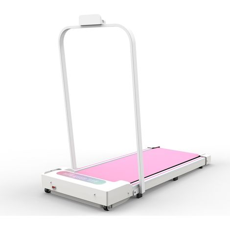 Tapis de course pliable pour domicile & bureau - Mini tapis roulant de bureau, moteur 2,5 CV, vitesse max 8 km/h, surface compacte (1/5)