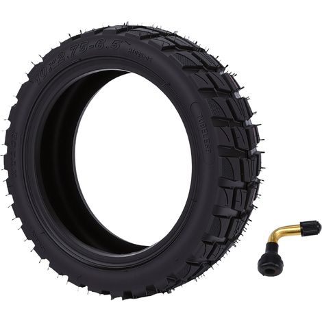 Pneu tout-terrain pour Scooter électrique 10x2,75-6.5, 70/65-6.5, pneu épais de 10 pouces (1/5)