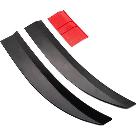 Car Modification ABS Universal Tail Wing Stick-on No-Punch Wind Stabiliser Three-stage Adjustable Scrambler Aileron arrière