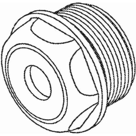 Bouchon d'étanchéité M 16 ouverture diamètre 5,0 mm gris