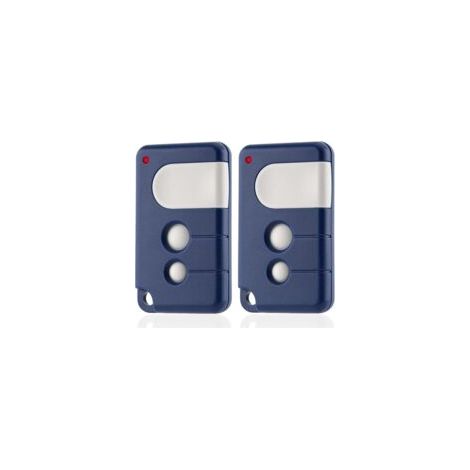 Set di 2 telecomandi per apriporta da garage Chamberlain compatibili con i modelli 84335EML, 84333E e 94333E, 433,92 MHz, per apriporta da garage MLR.