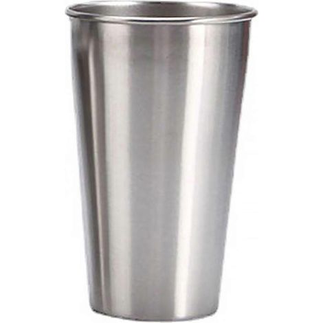 Tasse en acier inoxydable sans BPA, grande capacité, incassable et empilable, 3 tailles, finition miroir, idéale comme cadeau de bureau.-500ML