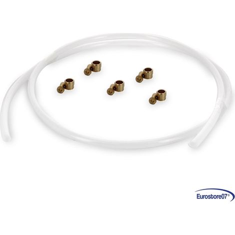 macchina caffe'       Tubo ptfe - 100cm + 5 boccole 5 rinforzi Ø 46mm