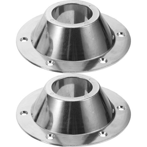 Lot de 10 bases de montage en alliage d'aluminium pour tables de camping-car (1/5)
