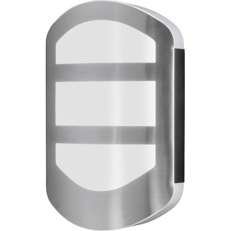 OSRAM HOMELIGHTING ENDURA Style Plate Wall 12W Stainless Steel 4099854461576 Lampada da parete per esterni a LED (1/4)