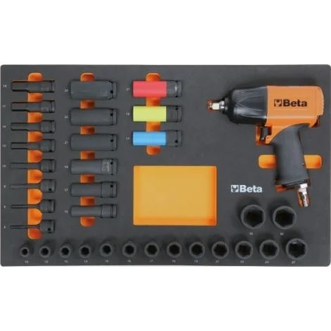Beta M118 Moule thermoformé souple avec assortiment 33 Pcs.
