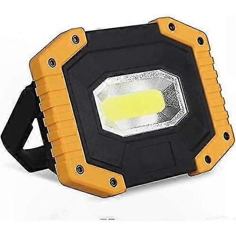 Wiederaufladbare 30-W-LED-Arbeitsleuchte, 2000 Lumen, 3 Modi, tragbare Laterne für Camping, Garage, Baustelle und Outdoor-Einsatz, leistungsstarke Arbeitsbeleuchtung. (1/5)