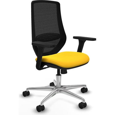 Piqueras-y-crespo Mardos Ergonomischer Bürostuhl Gelb (1/3)