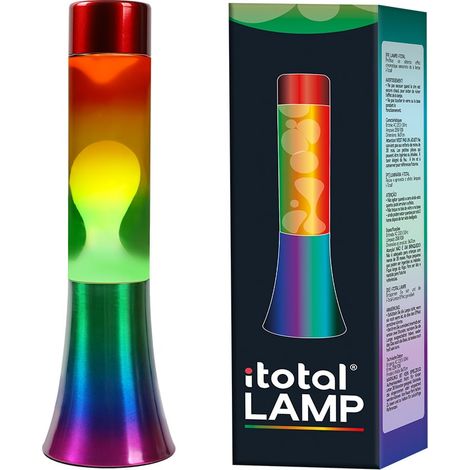 iTotal - Lava Lamp - RAINBOW - 30 cm