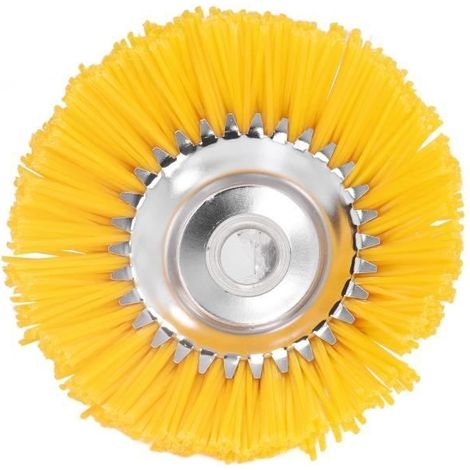25-mm-Unkrautbürstenkopf, Stahldrahtbürste, Metallbürstenaufsatz, ESTINK -ONE (1/4)