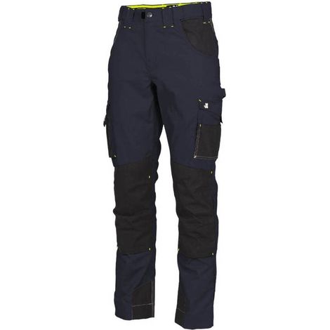 Pantalon de Travail Adam - Taille 52 - Marine - Résistant et Confortable - D-Work