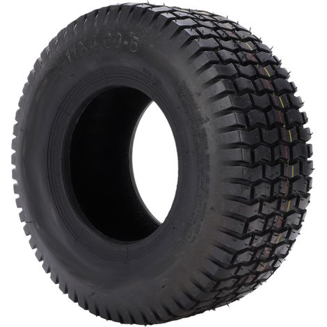 Pneu de tondeuse à gazon 11x4.00-5, caoutchouc sans chambre à air, remplacement à 4 plis pour l'équitation (1/5)