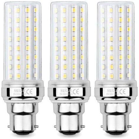 – 3 Pièces Ampoules de Maïs LED 20W, Équivalent 150W Ampoule Incandescente, 2300LM, 3000K Blanc Chaud, Ampoules à B22 Baïonnette (1/5)