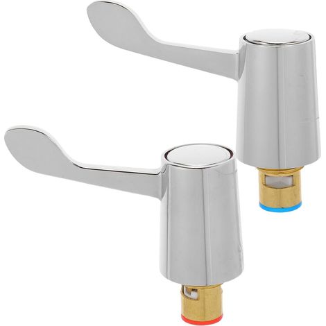 2 Pièces Poignée de Vanne en Laiton pour Robinet (1/5)