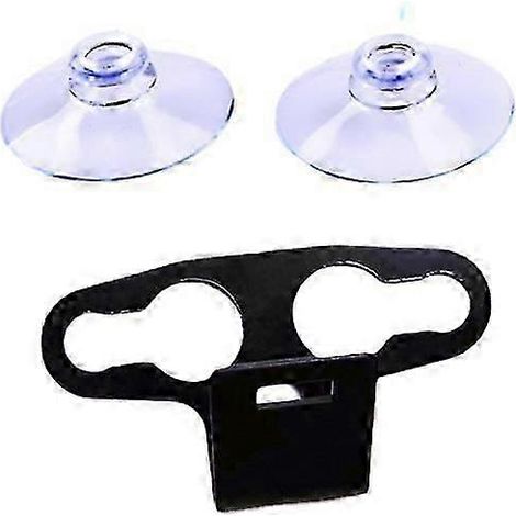 support à ventouse pour pare-brise de voiture, support de suspension en plastique pour radar avec berceau pour systèmes de navigation de véhicule - Bon (1/3)