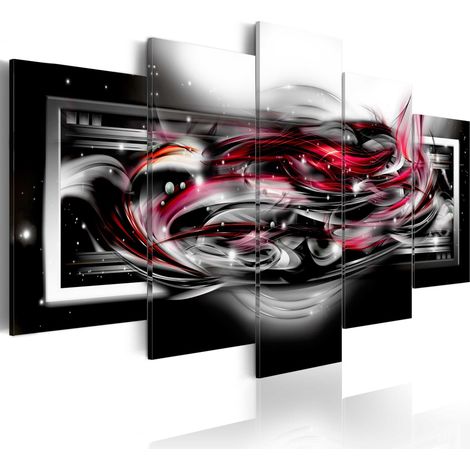 Quadro - Nastro del carmine - 100x50 (1/4)