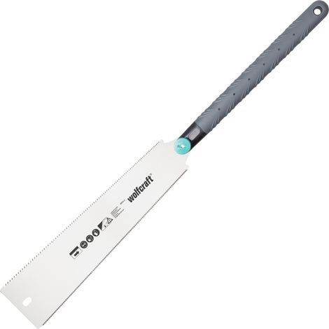 wolfcraft - Scie Japonaise - Lame de 330 mm en Acier Inoxydable - Pour Bois. Plinthes. Tuyaux en Plastiques - réf. 6955000