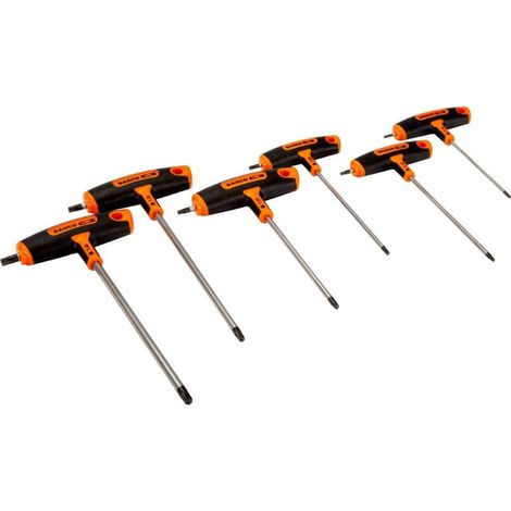 Jeu de tournevis TORX® avec manche en T T10-T40 (6 pcs) - BAHCO 903T-2 (1/2)