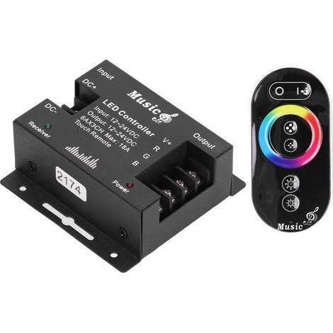 Berührungsempfindlicher RGB-LED-Streifen, hohe Empfindlichkeit, Musiksteuerung für die Heimbar (1/5)