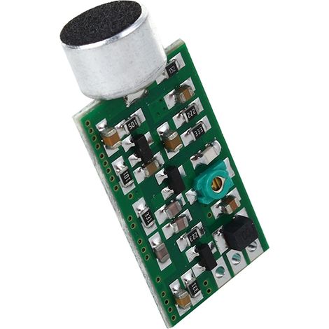 Micro-émetteur FM 88-108 MHz Mini Espion Caché pour Écoute Discrète et Enregistrement