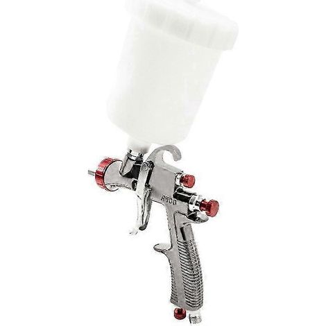 Kit pistolet à peinture R500 pour voitures avec régulateur d'air, haute atomisation, pistolet à peinture pour vernis de finition à faible rebond A (1/5)