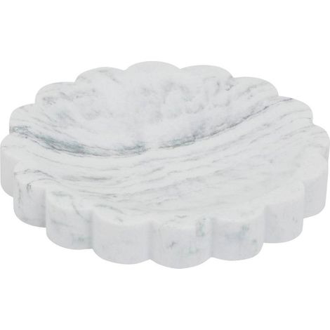 Porte-Savon Design "Marby" 12cm Blanc