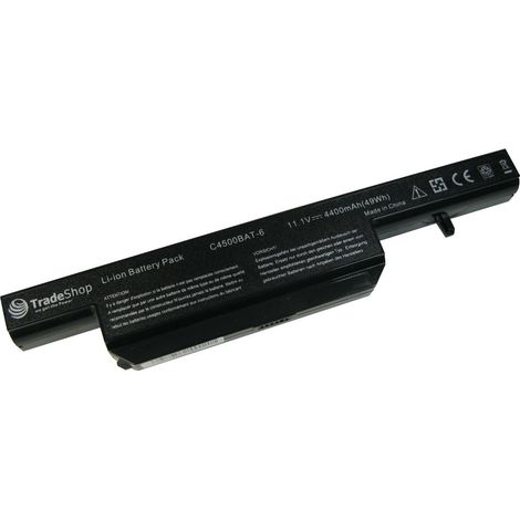 Trade-Shop Li-Ion Qualitäts Akku 10,8V/11,1 4400mAh ersetzt 687C480S4P4 6-87-C480S-4P4 C4500BAT6 C4500BAT-6 6-87-c480s-4g41 6-87-C480S-4G4 6-87-E412S-4D7 6-87-W27PS-4P4 6-87-E412S-4D7