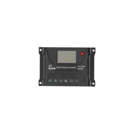 Solar-Laderegler, guter Schutz, 10-A-Solarbatterieregler mit Temperaturkompensation, LED-Anzeige, einfache Bedienung, USB-Ladeanschluss