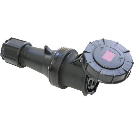 PCE venttechnik 235-6xs conector CEE negro 63A 400V