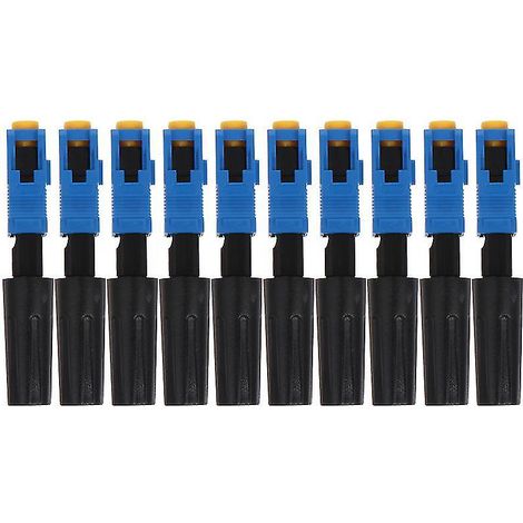 10 connecteurs rapides pour fibre optique (1/3)