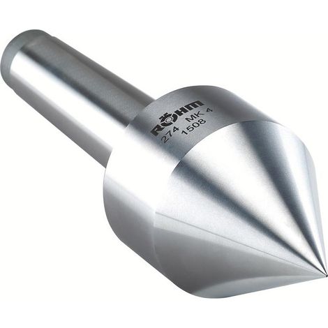 Röhm Mitlaufender Zentrierkegel, Aufnahme MK 6, Größe 276, spitz, 60° - 306396 (1/4)