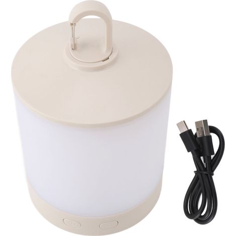 Lanterna da campeggio portatile a energia solare, super luminosa, grande capacità, batteria divisa, lampada per escursionismo, camera da letto, lettura -Crezuo