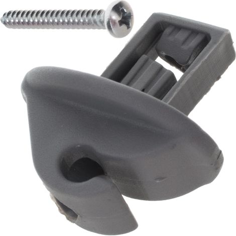 Support de pare-soleil GRIS pour Renault Clio II Kangoo Master II Scenic I Thalia Trafic II Twingo I (1/2)