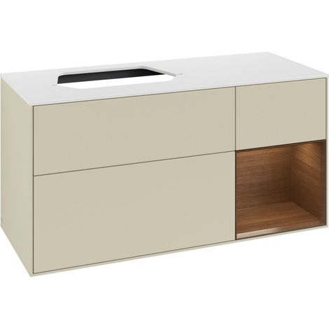 Villeroy & Boch F401GNHJ Armoire sous-lavabo Finion F40