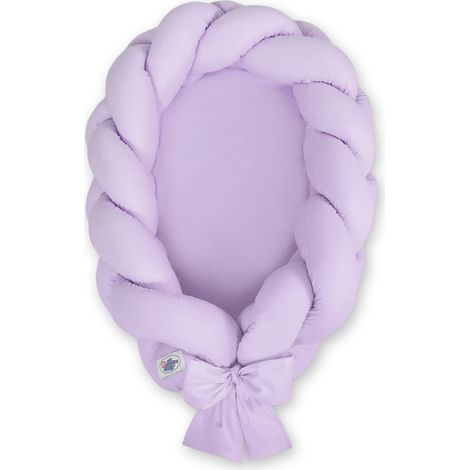 Coccolone per neonati intrecciato 2 in 1 - viola (1/2)